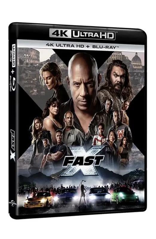 Fast X - 4K Ultra HD + Blu-ray (Blu-ray) Cover Fast X - 4K Ultra HD + Blu-ray (Blu-ray) Cover