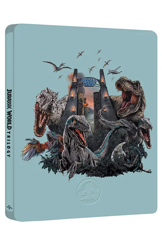 Jurassic World - La Trilogia - Steelbook 3 4K Ultra HD (Blu-ray)