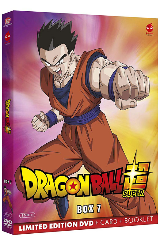 Dragon Ball Super - Volume 7 - Limited Edition 3 DVD + Card + Booklet (DVD) Dragon Ball Super - Volume 7 - Limited Edition 3 DVD + Card + Booklet (DVD)