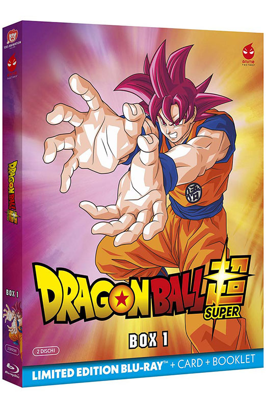 Dragon Ball Super - Volume 1 - Limited Edition 2 Blu-ray + Booklet + Cards (Blu-ray) Dragon Ball Super - Volume 1 - Limited Edition 2 Blu-ray + Booklet + Cards (Blu-ray)