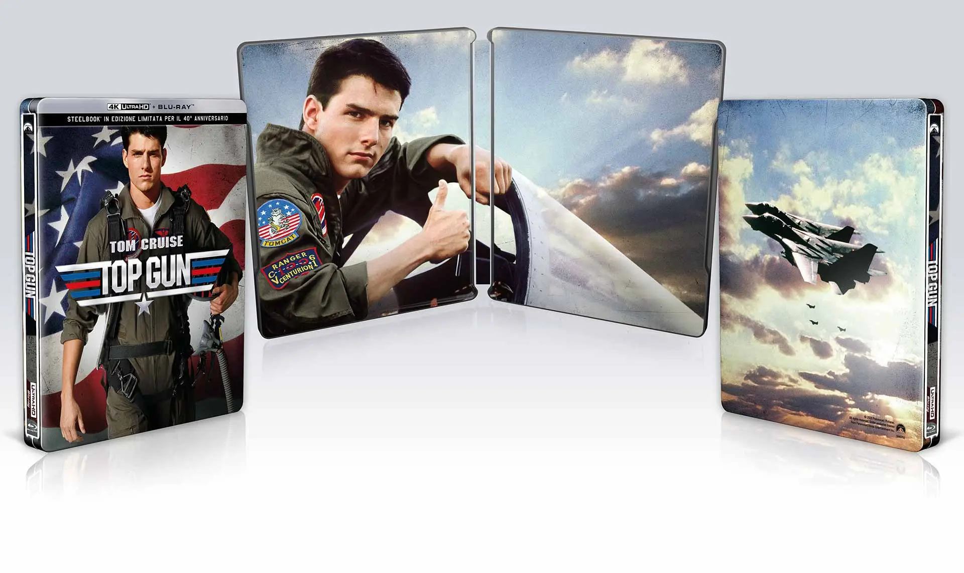 Top Gun - Steelbook 4K Ultra HD + Blu-ray - Edizione 40° Anniversario (Blu-ray)