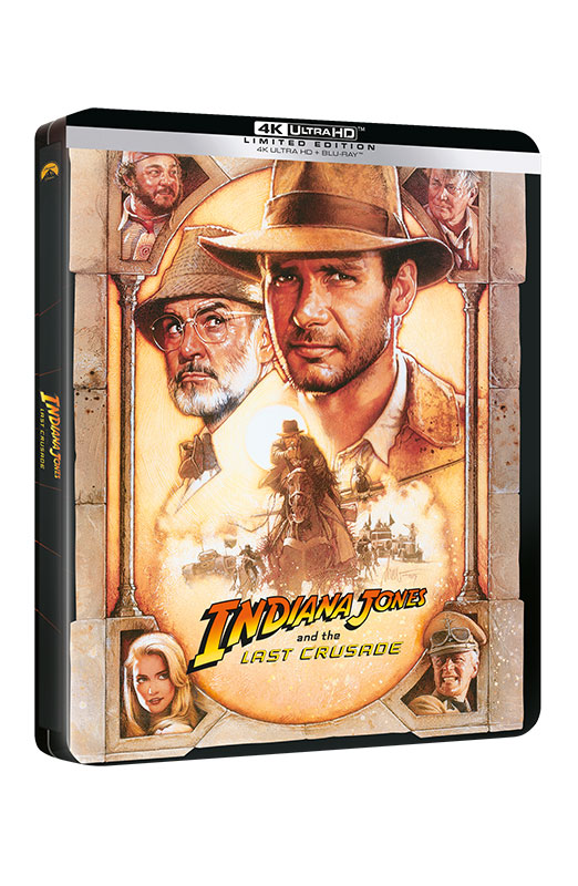 Indiana Jones e l'Ultima Crociata - Steelbook Blu-ray 4K UHD + Blu-ray (Blu-ray)