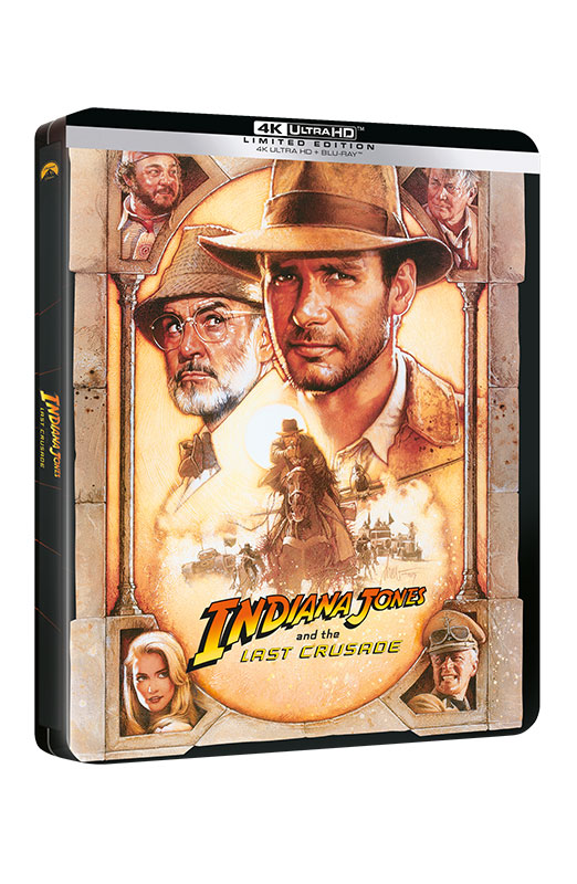 Indiana Jones e l'Ultima Crociata - Steelbook Blu-ray 4K UHD + Blu-ray (Blu-ray) Indiana Jones e l'Ultima Crociata - Steelbook Blu-ray 4K UHD + Blu-ray (Blu-ray)