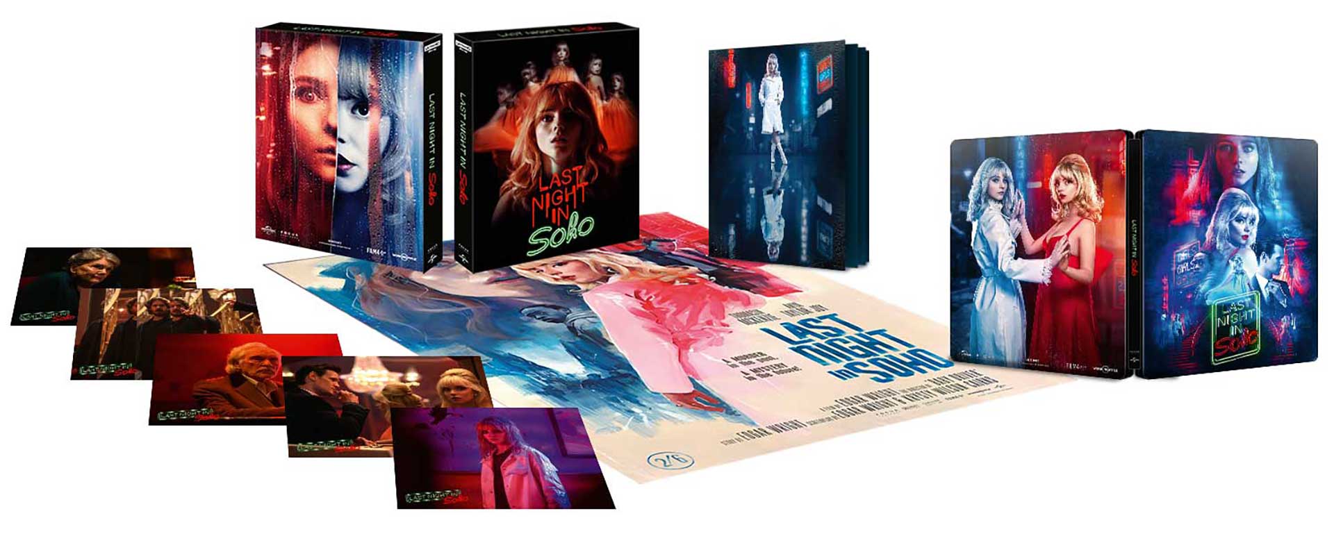 Ultima Notte a Soho - Collector's Edition Steelbook 4K Ultra HD + Blu-ray + Cards + Booklet + Poster (Blu-ray) Image 2