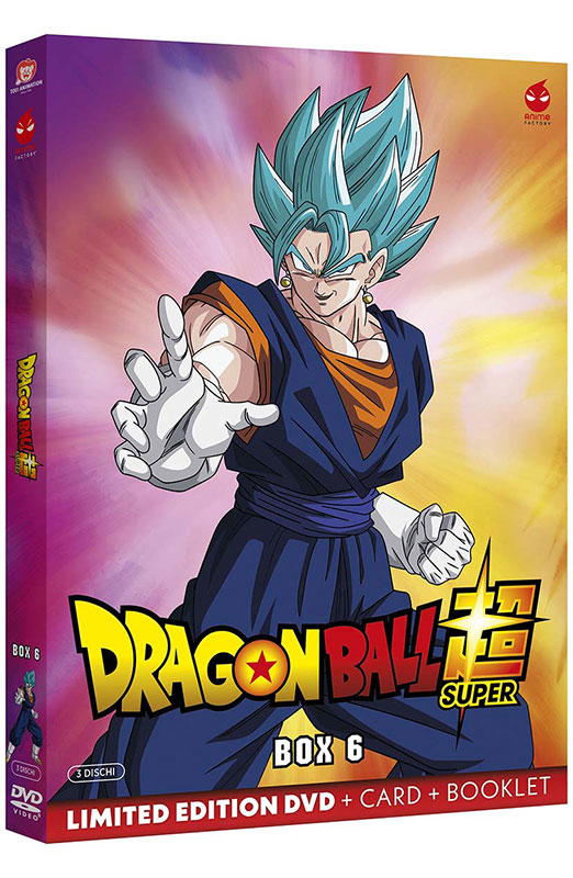 Dragon Ball Super - Volume 6 - Limited Edition 3 DVD + Card + Booklet (DVD) Dragon Ball Super - Volume 6 - Limited Edition 3 DVD + Card + Booklet (DVD)