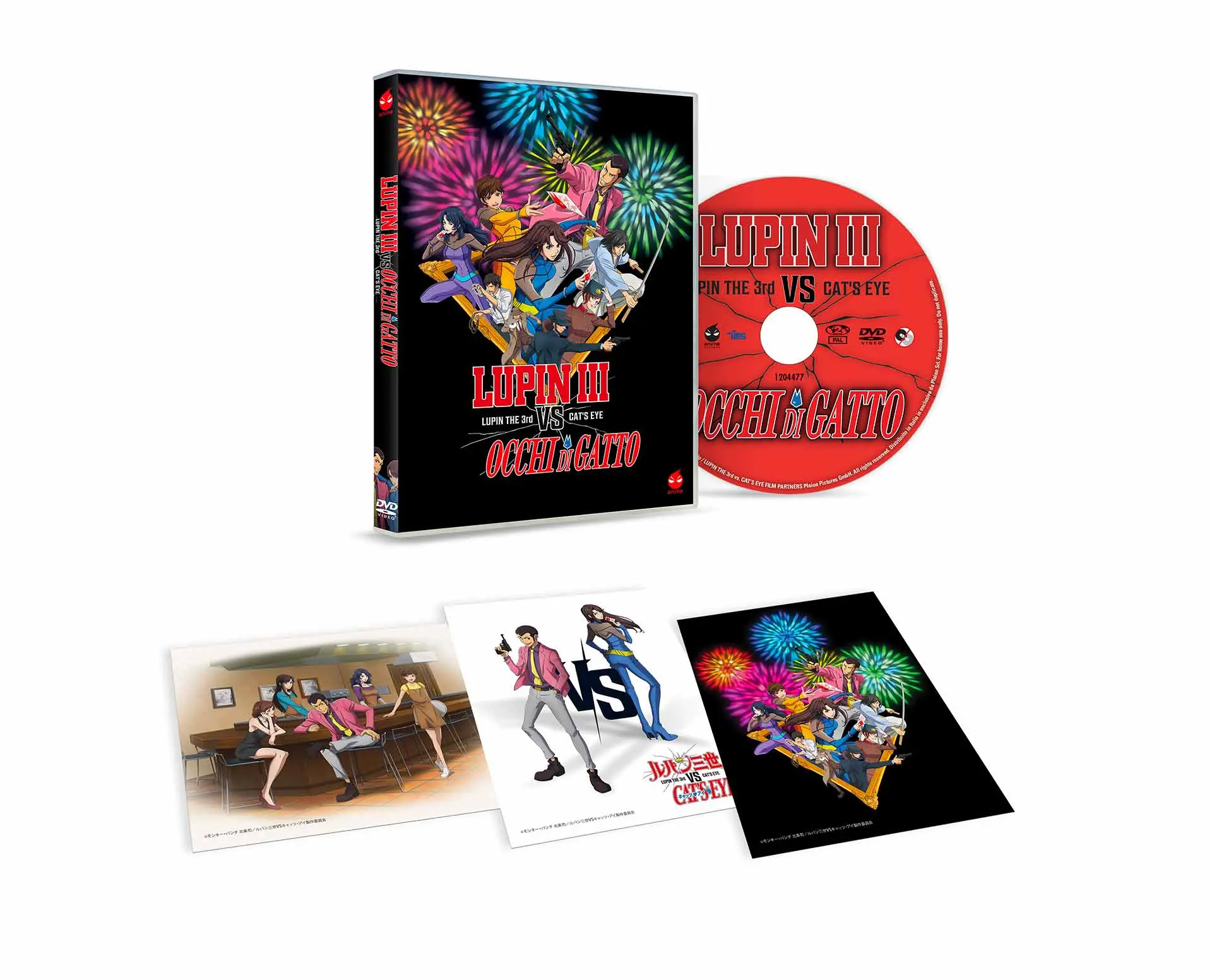 Lupin III Vs Occhi di Gatto - DVD Anime Factory (DVD)