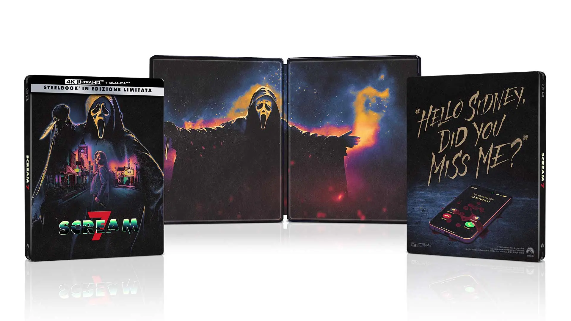 Scream 7 - Steelbook 4K Ultra HD + Blu-ray (Blu-ray)