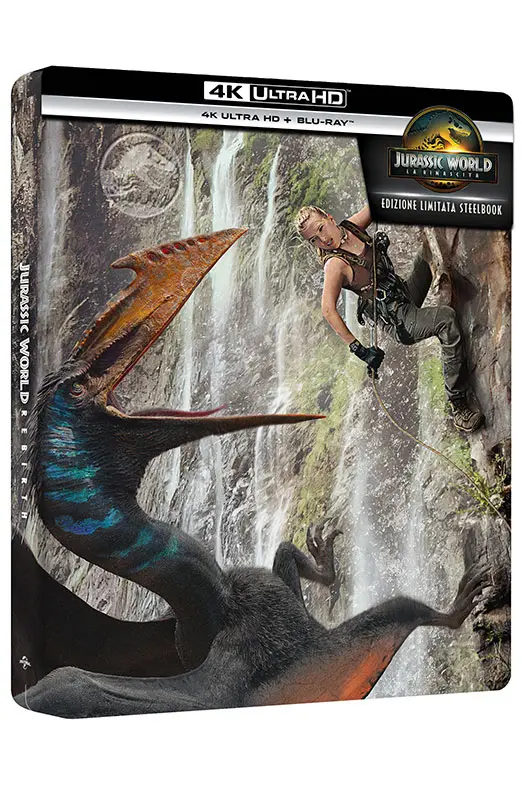 Jurassic World - La Rinascita - Steelbook 4K Ultra HD + Blu-ray (Blu-ray)
