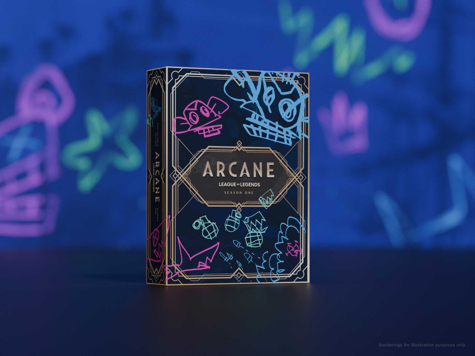 Arcane: League of Legends - Stagione 1 - Collector's Edition 3 4K Ultra HD + 3 Blu-ray + Gadgets (Blu-ray) Image 2