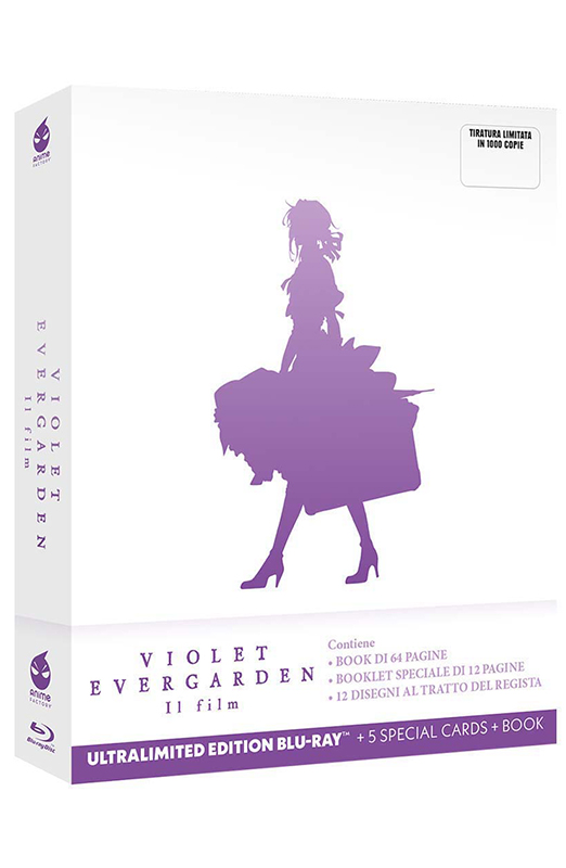 Violet Evergarden: Il Film - Ultralimited Edition Blu-ray + Book + Cards da Collezione (Blu-ray) Violet Evergarden: Il Film - Ultralimited Edition Blu-ray + Book + Cards da Collezione (Blu-ray)