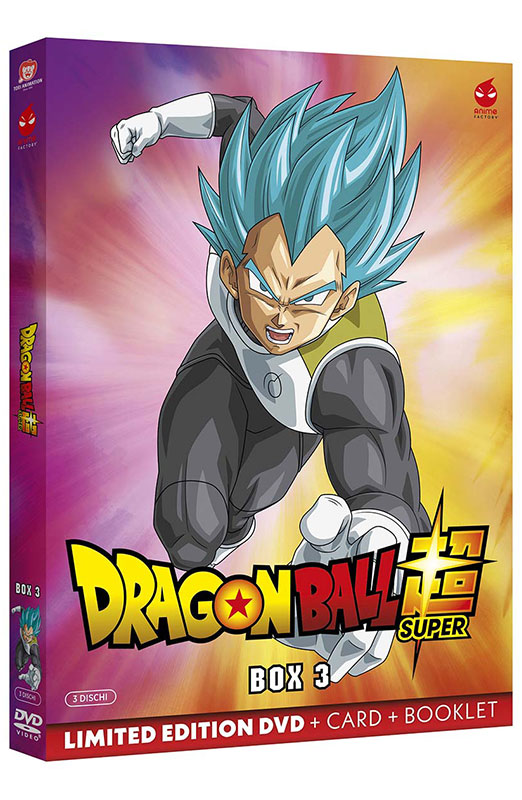 Dragon Ball Super - Volume 3 - Limited Edition 3 DVD + Card + Booklet (DVD) Dragon Ball Super - Volume 3 - Limited Edition 3 DVD + Card + Booklet (DVD)