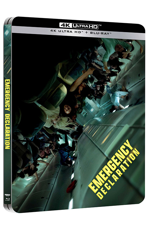 Emergency Declaration - Steelbook 4K Ultra HD + Blu-ray (Blu-ray) Cover Emergency Declaration - Steelbook 4K Ultra HD + Blu-ray (Blu-ray) Cover