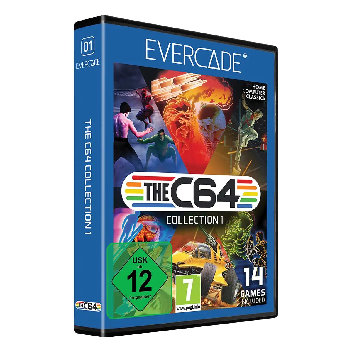 Evercade The C64 Collection 1 - Blue Collection - Cartuccia Evercade The C64 Collection 1 - Blue Collection - Cartuccia