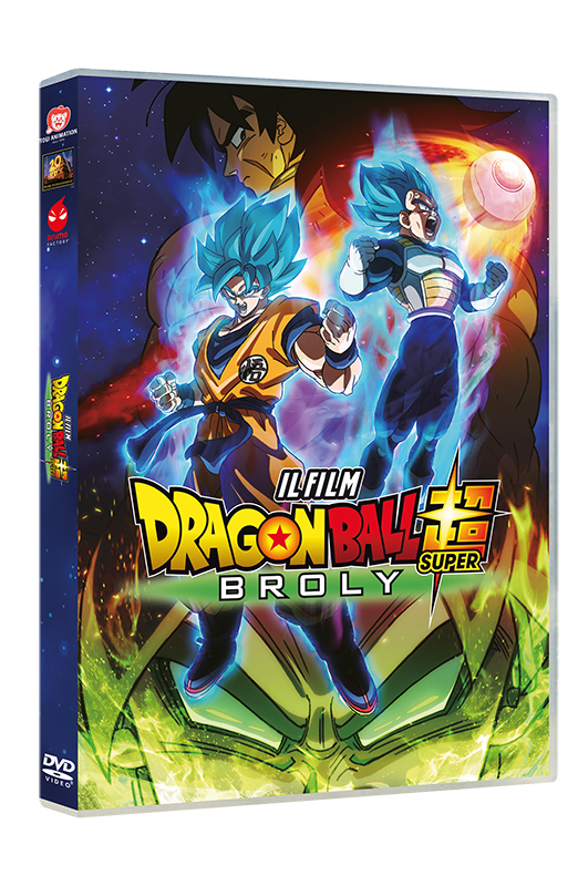 Dragon Ball Super: Broly - Il Film - Standard Edition DVD (DVD) Cover Dragon Ball Super: Broly - Il Film - Standard Edition DVD (DVD) Cover