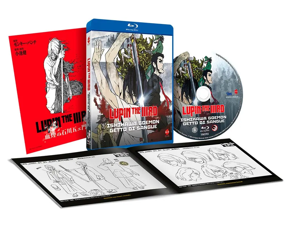 Lupin the IIIRD - Ishikawa Goemon Getto di Sangue - Blu-ray Anime Factory (Blu-ray)