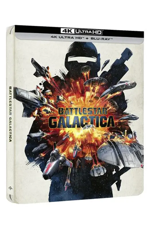 Battlestar Galactica - Steelbook 4K Ultra HD + Blu-ray - Edizione 45° Anniversario (Blu-ray) Battlestar Galactica - Steelbook 4K Ultra HD + Blu-ray - Edizione 45° Anniversario (Blu-ray)