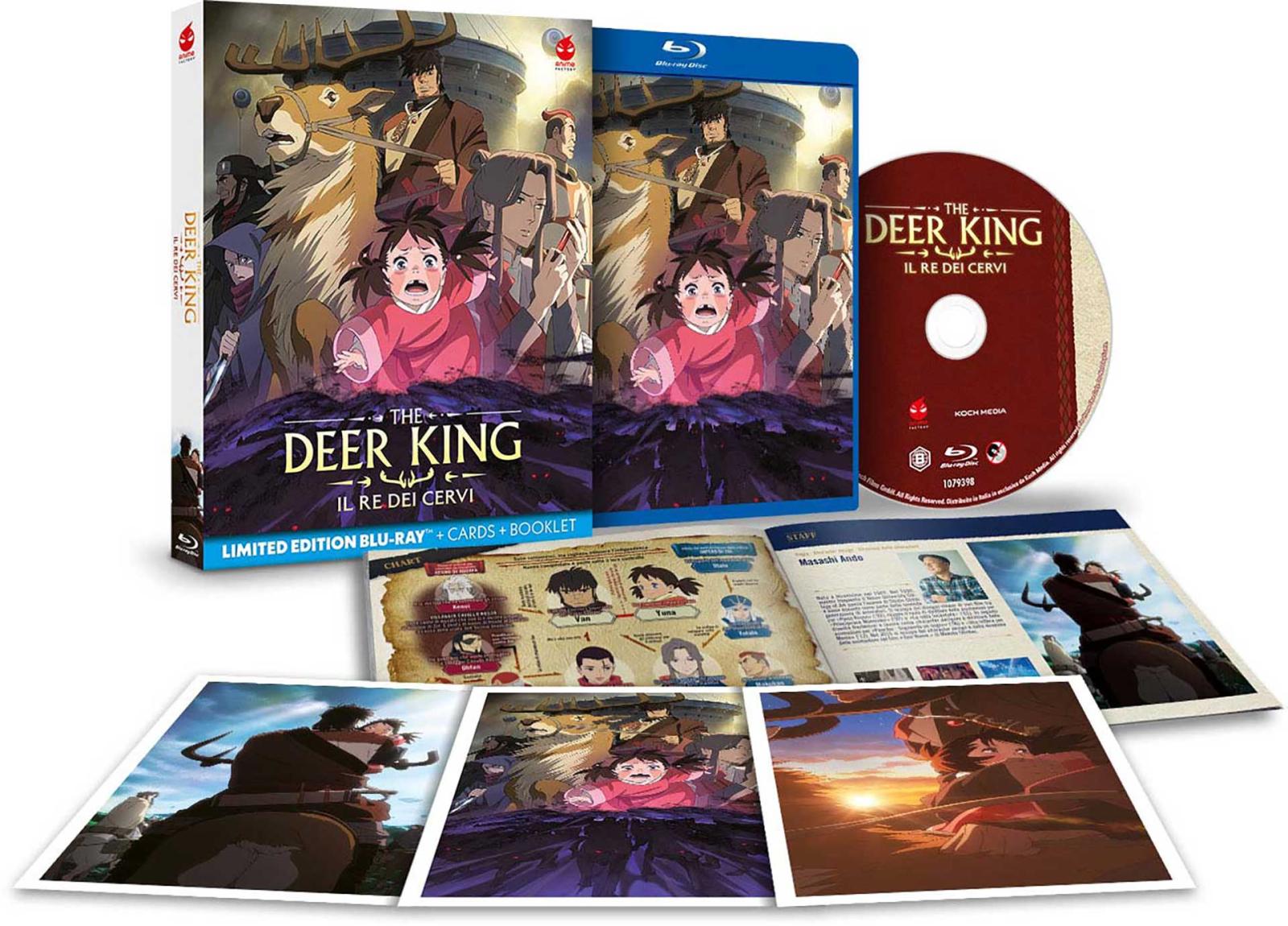 The Deer King - Il Re dei Cervi - Limited Edition Blu-ray + Cards + Booklet (Blu-ray) Thumbnail 4