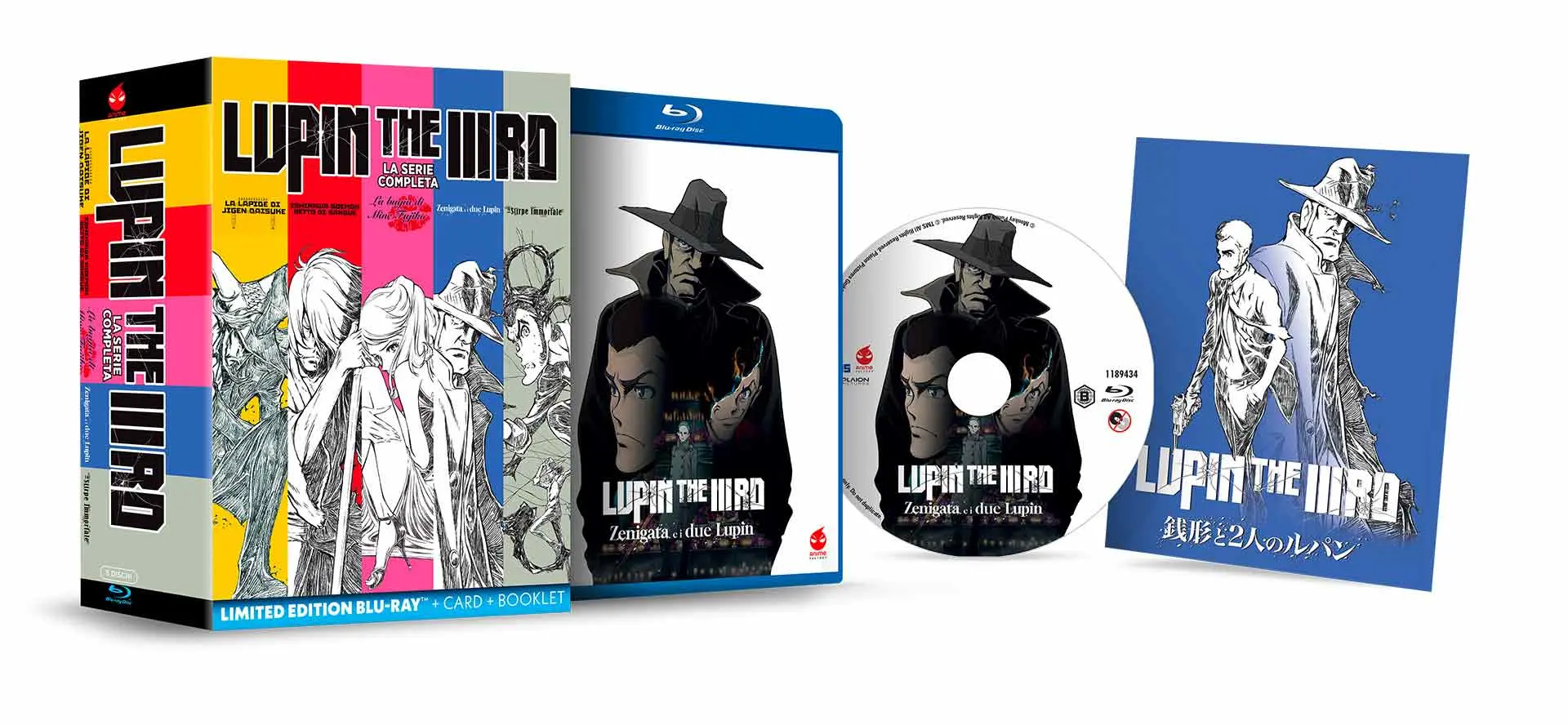 Lupin the IIIRD: Zenigata e i Due Lupin - Blu-ray Anime Factory (Blu-ray)