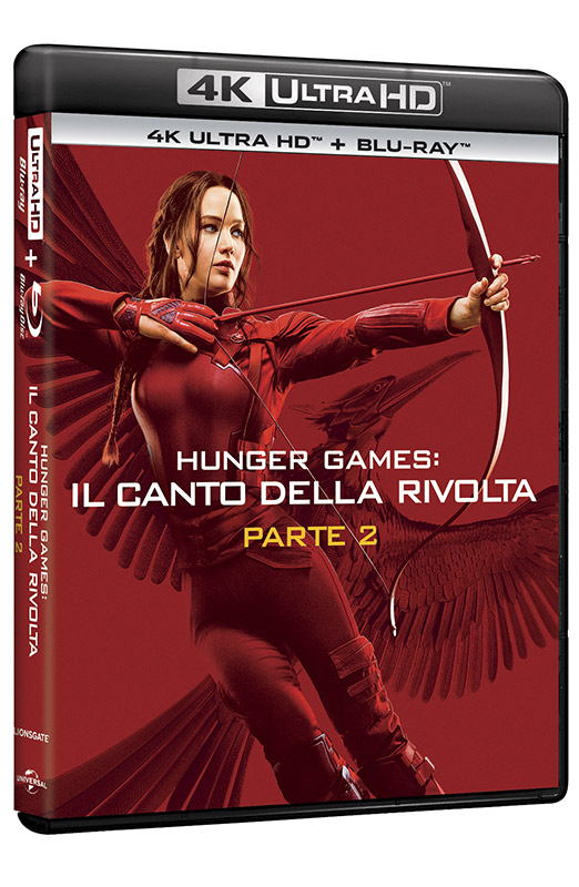 Hunger Games: Il Canto della Rivolta - Parte 2 - 4K Ultra HD + Blu-ray (Blu-ray) Adult, Female, Person, Woman, Weapon