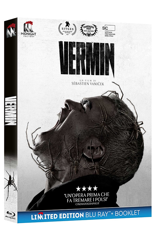 Vermin - Limited Edition Midnight Factory Blu-ray + Booklet (Blu-ray) Cover