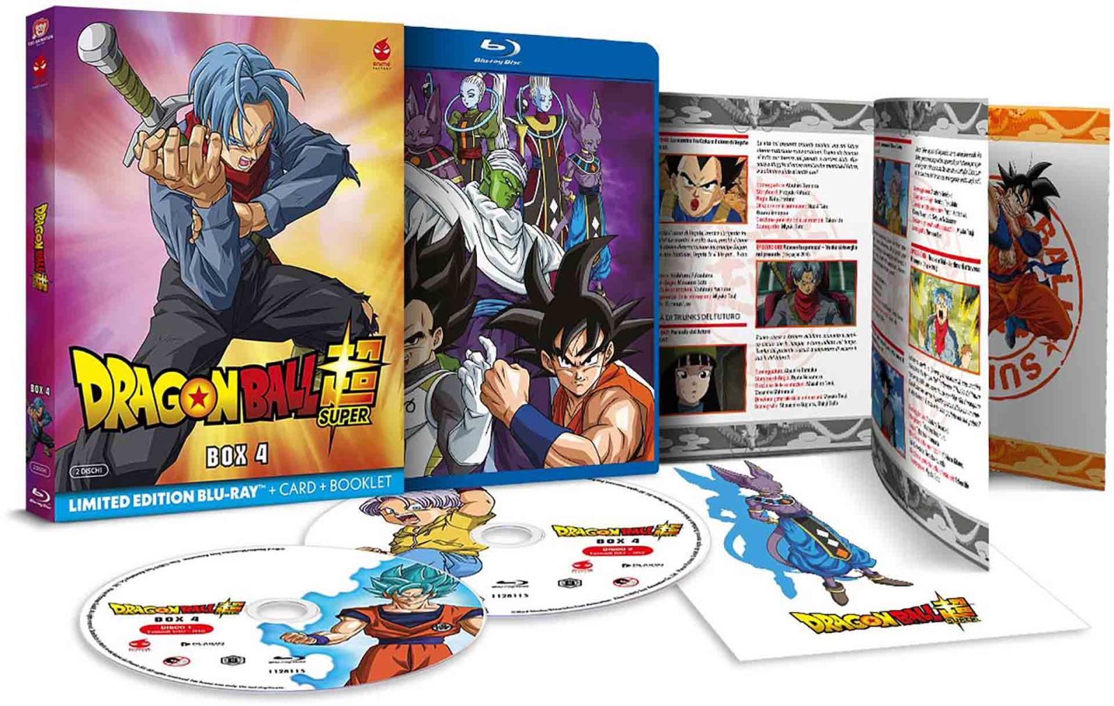 Dragon Ball Super - Volume 4 - Limited Edition 2 Blu-ray + Card + Booklet (Blu-ray) Image 2
