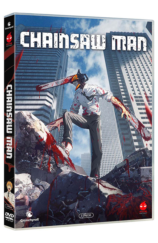 Chainsaw Man - Box Set Anime Factory 3 DVD - Serie TV Completa (DVD) City, Metropolis, Urban, Person