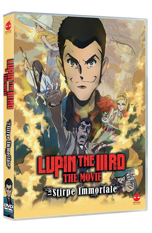 Lupin the IIIRD - The Movie: La Stirpe Immortale - DVD Anime Factory (DVD)