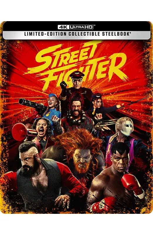 Street Fighter - Steelbook "Round 2 - Cattivi" 4K Ultra HD + Blu-ray (Blu-ray)
