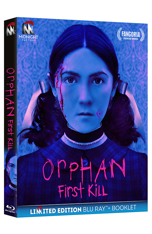 Orphan: First Kill - Limited Edition Blu-ray + Booklet (Blu-ray) Cover Orphan: First Kill - Limited Edition Blu-ray + Booklet (Blu-ray) Cover