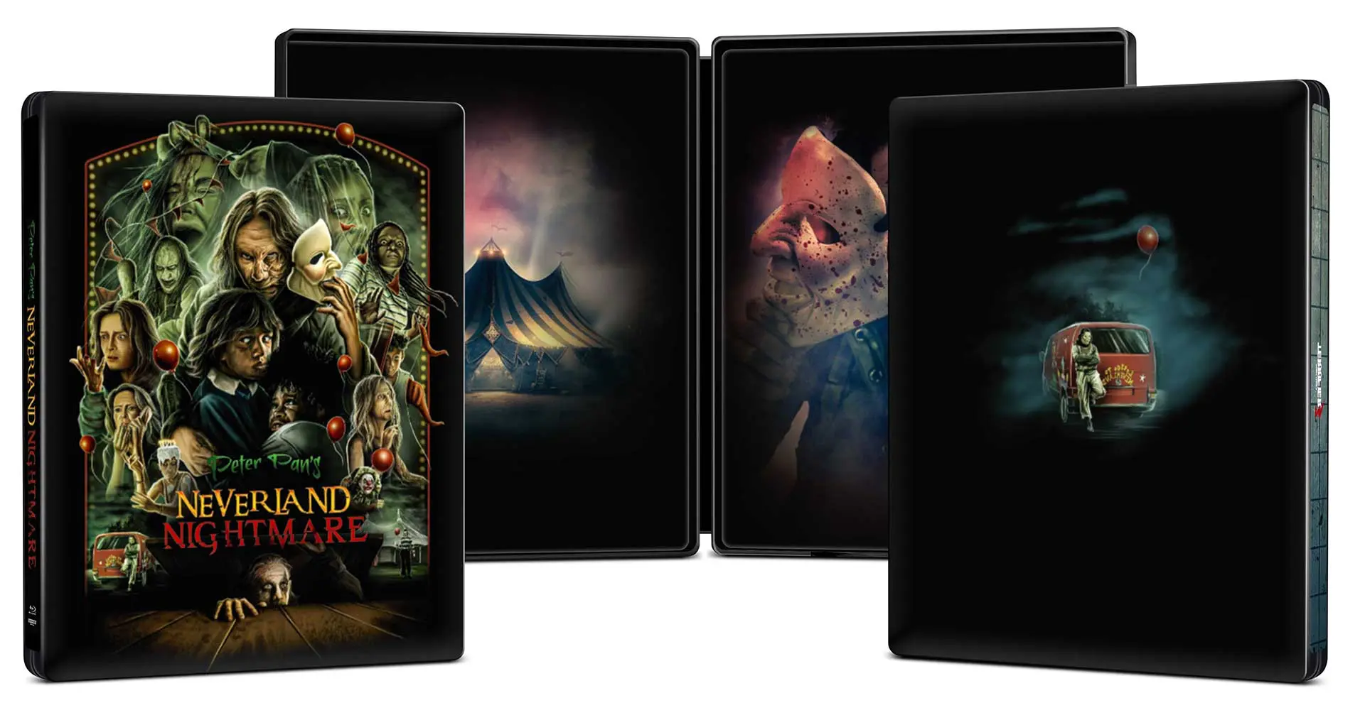 Peter Pan - Incubo nell'Isola Che Non C'è - Ultralimited Edition Steelbook Midnight Factory 4K Ultra HD + Blu-ray + Booklet (Blu-ray) Peter Pan - Incubo nell'Isola Che Non C'è - Ultralimited Edition Steelbook Midnight Factory 4K Ultra HD + Blu-ray + Booklet (Blu-ray)