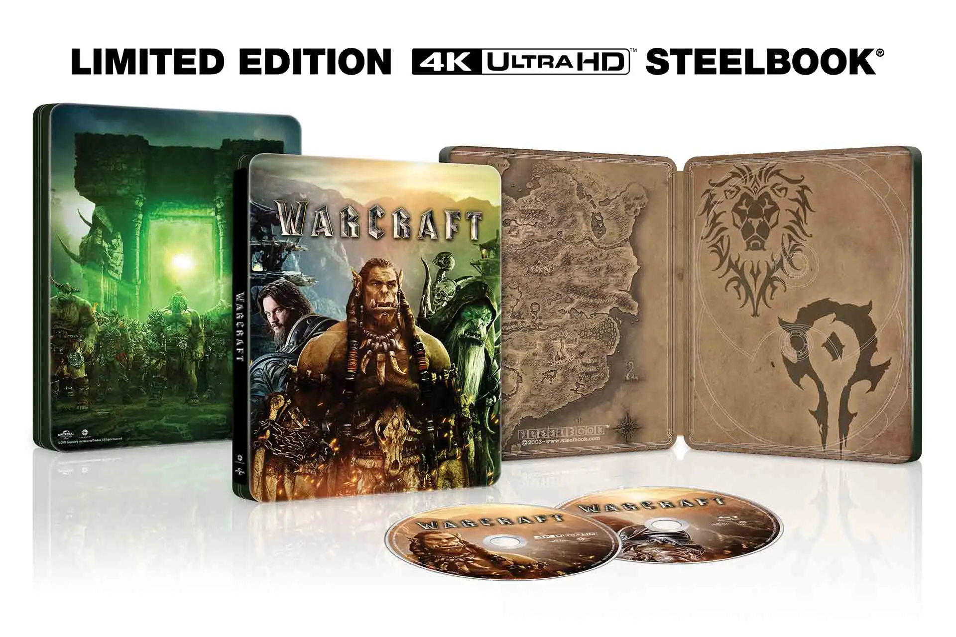 Warcraft - L'Inizio - Steelbook 4K Ultra HD + Blu-ray (Blu-ray)