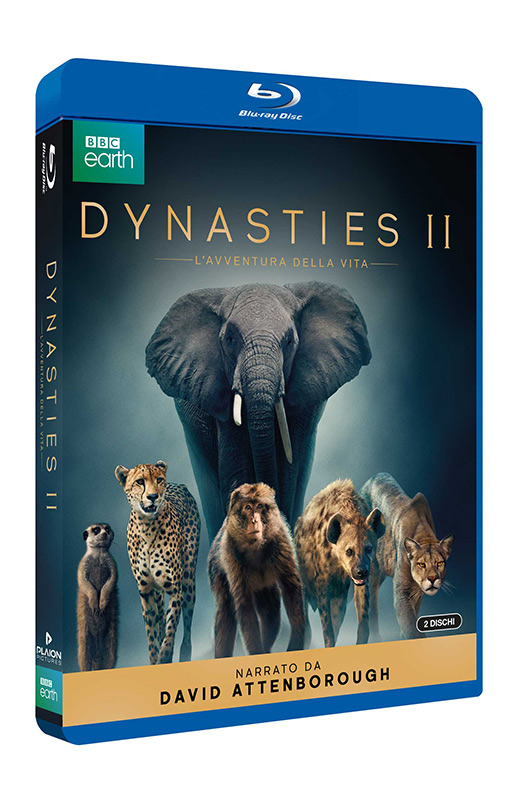 Dynasties 2 - L'Avventura della Vita - Box Set 2 Blu-ray (Blu-ray) Cheetah, Wildlife, Bear, Elephant, Dog