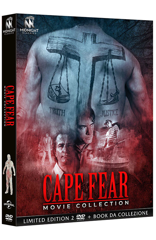 Cape Fear Movie Collection - Limited Edition 2 DVD + Book da Collezione (DVD) Cape Fear Movie Collection - Limited Edition 2 DVD + Book da Collezione (DVD)