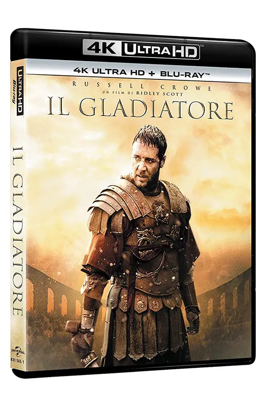 Il Gladiatore - 4K Ultra HD + Blu-ray (Blu-ray) Cover Il Gladiatore - 4K Ultra HD + Blu-ray (Blu-ray) Cover