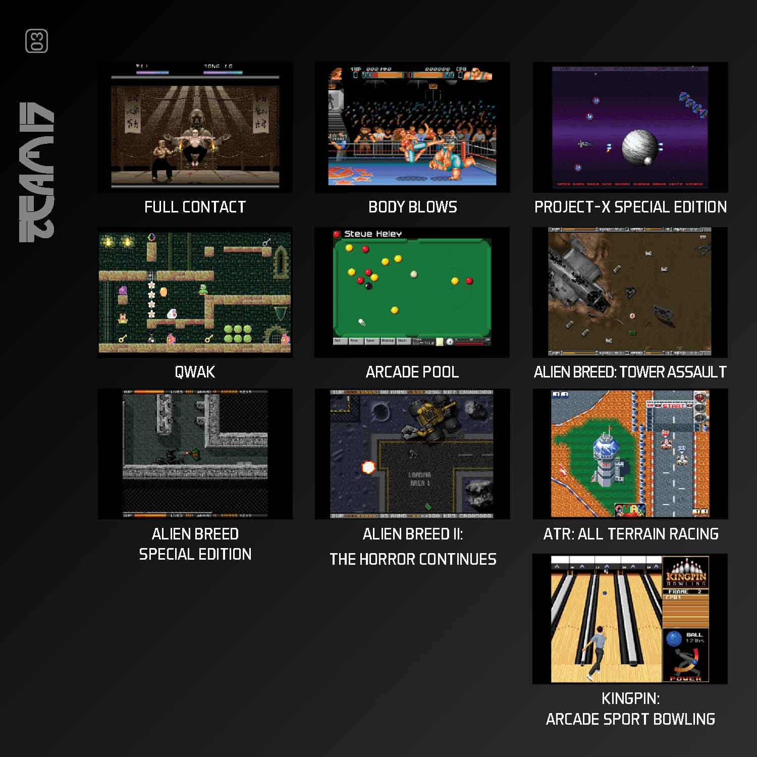 Evercade Team17 Collection 1 - Cartuccia Evercade Team17 Collection 1 - Cartuccia