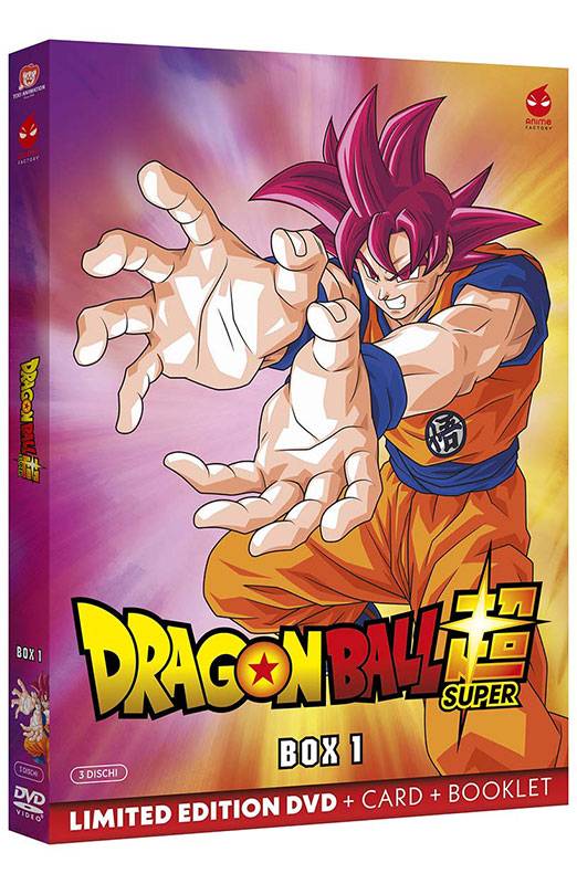 Dragon Ball Super - Volume 1 - Limited Edition 3 DVD + Booklet + Cards (DVD) Thumbnail 1