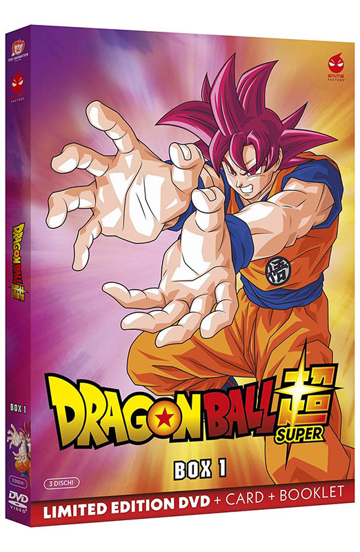 Dragon Ball Super - Volume 1 - Limited Edition 3 DVD + Booklet + Cards (DVD) Dragon Ball Super - Volume 1 - Limited Edition 3 DVD + Booklet + Cards (DVD)
