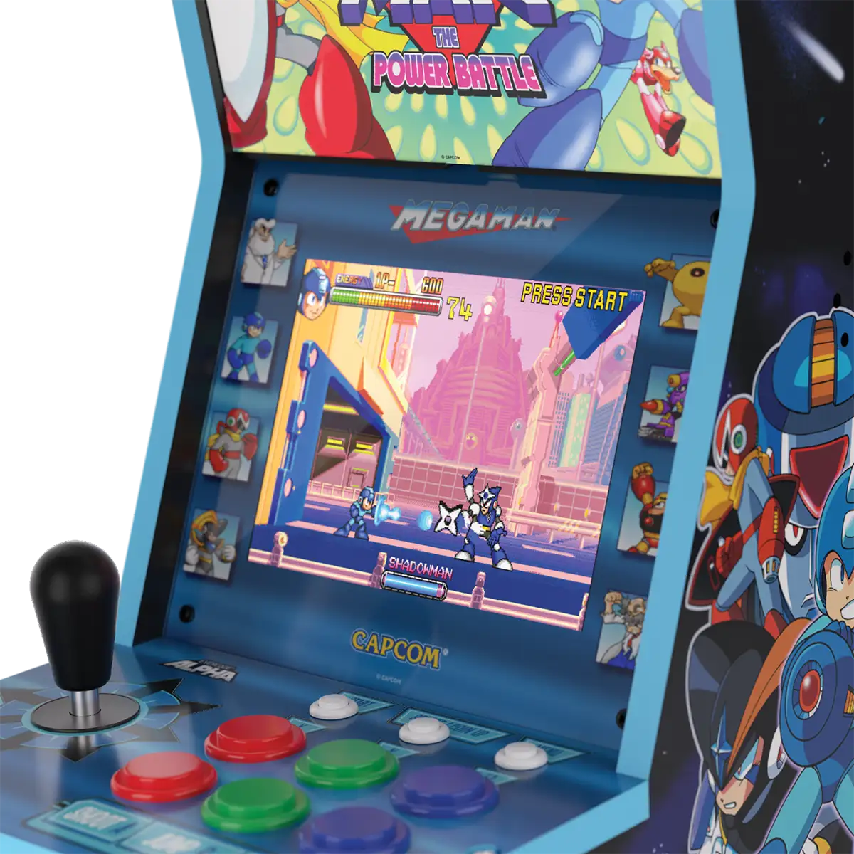 Evercade Alpha Megaman Bartop Arcade Image 16