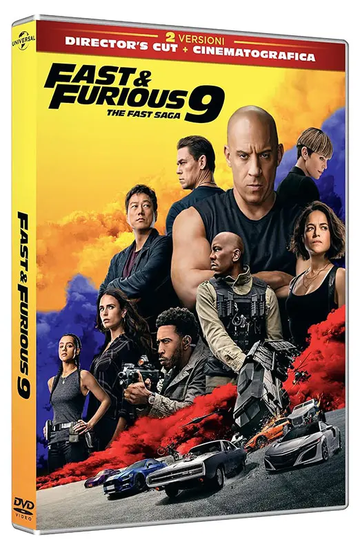 Fast & Furious 9 - DVD - Director's Cut + Theatrical Version (DVD)