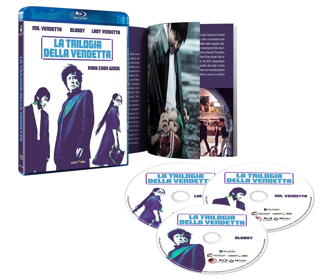 Trilogia della Vendetta - Box Set 3 Blu-ray + Booklet (Blu-ray) Trilogia della Vendetta - Box Set 3 Blu-ray + Booklet (Blu-ray)