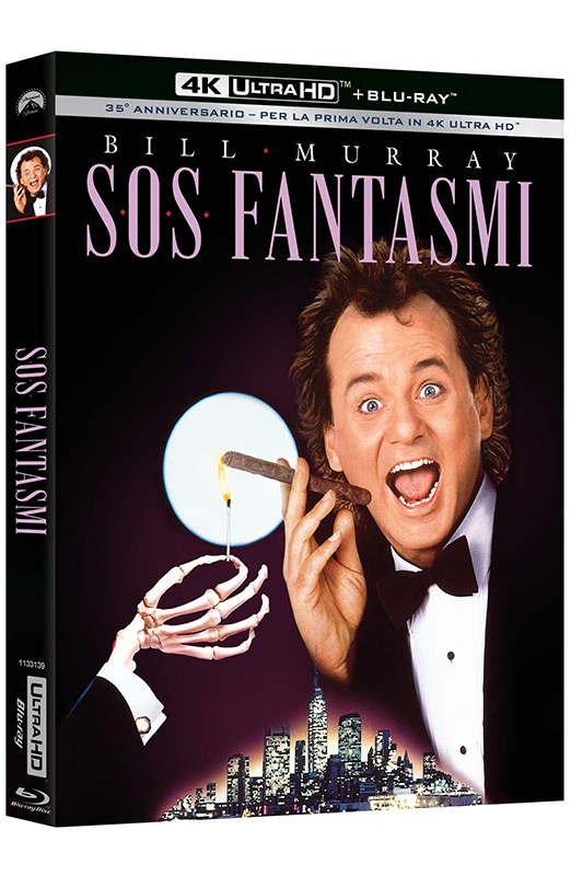 S.O.S. Fantasmi - 4K Ultra HD + Blu-ray - Edizione 35° Anniversario (Blu-ray) Cover S.O.S. Fantasmi - 4K Ultra HD + Blu-ray - Edizione 35° Anniversario (Blu-ray) Cover