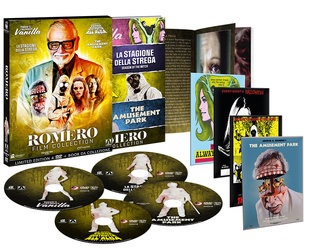 Romero Film Collection - Limited Edition 4 DVD + Book da Collezione (DVD) Romero Film Collection - Limited Edition 4 DVD + Book da Collezione (DVD)
