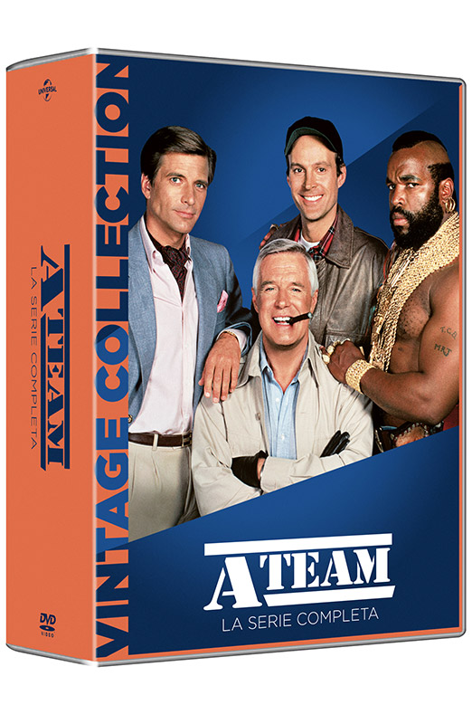 A-Team - 27 DVD - Serie TV Completa - Vintage Collection (DVD) Adult, Male, Man, Person, Smoke Pipe