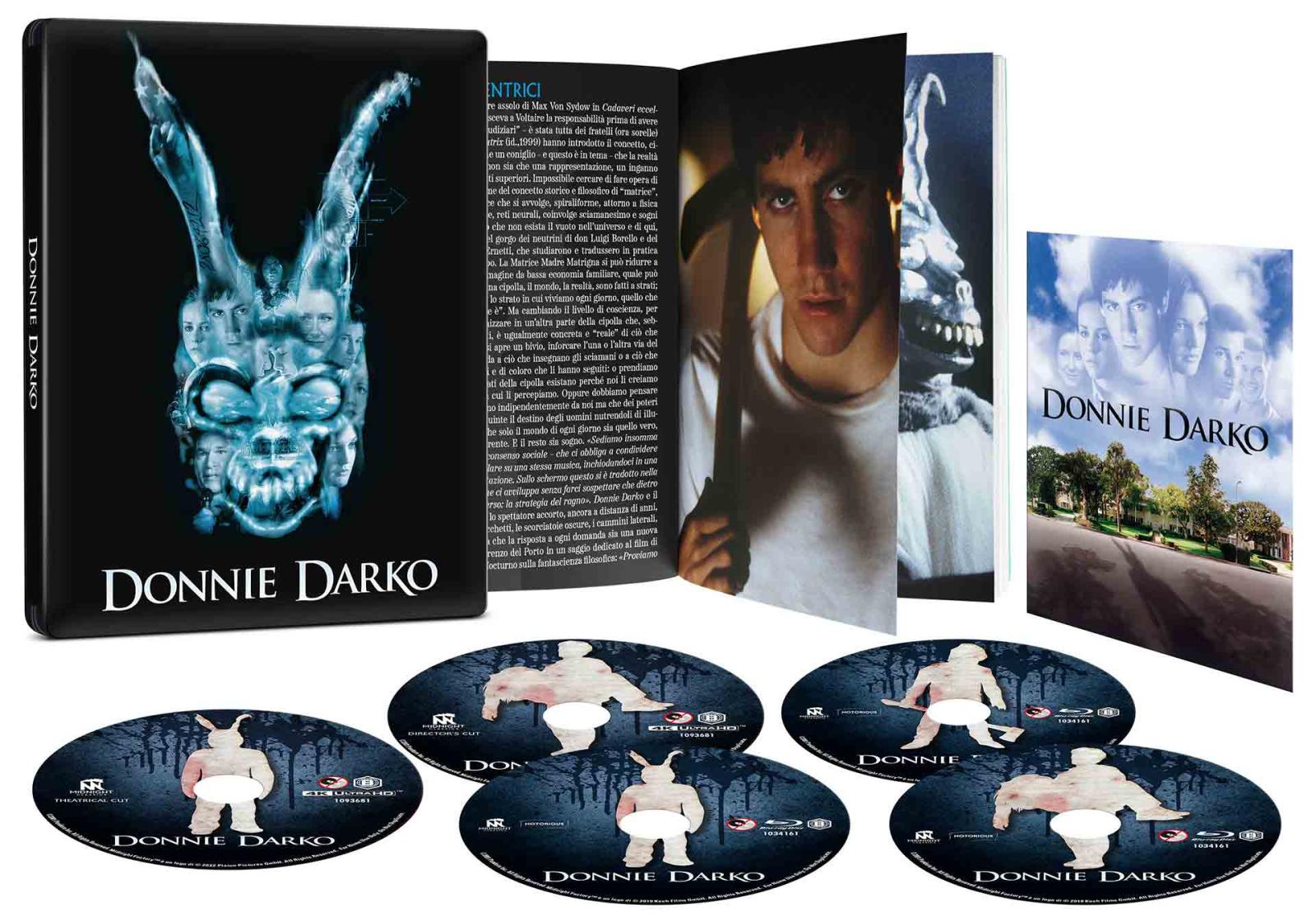 Donnie Darko - Steelbook Luminescente Midnight Classics 2 4K Ultra HD + 3 Blu-ray (Blu-ray) Donnie Darko - Steelbook Luminescente Midnight Classics 2 4K Ultra HD + 3 Blu-ray (Blu-ray)