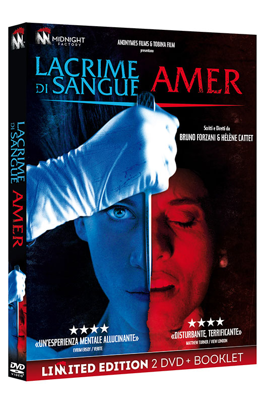 Amer / Lacrime di Sangue - Limited Edition Midnight Factory 2 DVD + Booklet (DVD) Publication, Book, Adult, Person, Woman