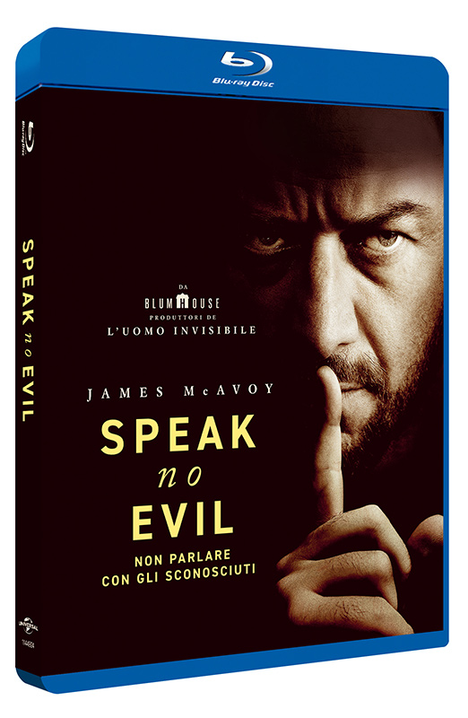 Speak No Evil - Non Parlare con gli Sconosciuti - Blu-ray (Blu-ray) Book, Publication, Finger, Person, Man