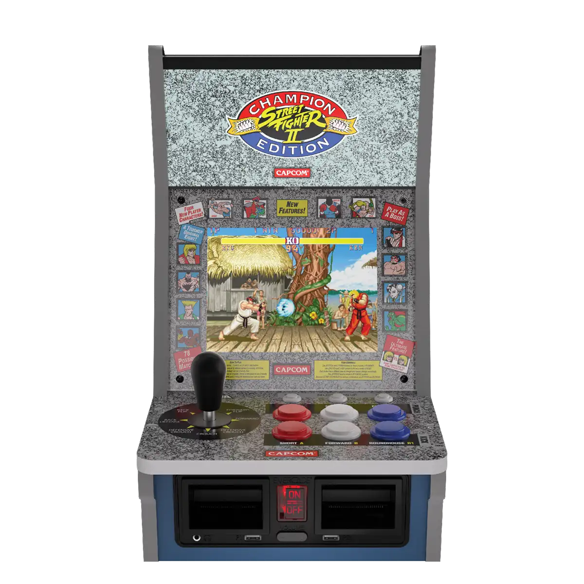 Evercade Alpha Street Fighter Bartop Arcade Evercade Alpha Street Fighter Bartop Arcade