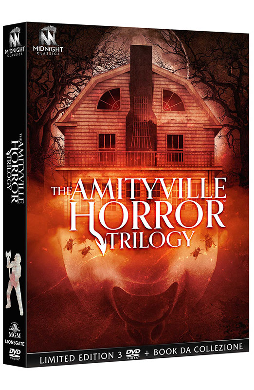 The Amityville Horror Trilogy - Limited Edition 3 DVD + Book da Collezione (DVD) Cover