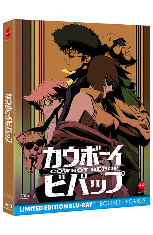 Cowboy Bebop - Limited Edition Anime Factory 4 Blu-ray + Cards + Booklet - Serie TV Completa (Blu-ray) Book, Publication, Comics, Person