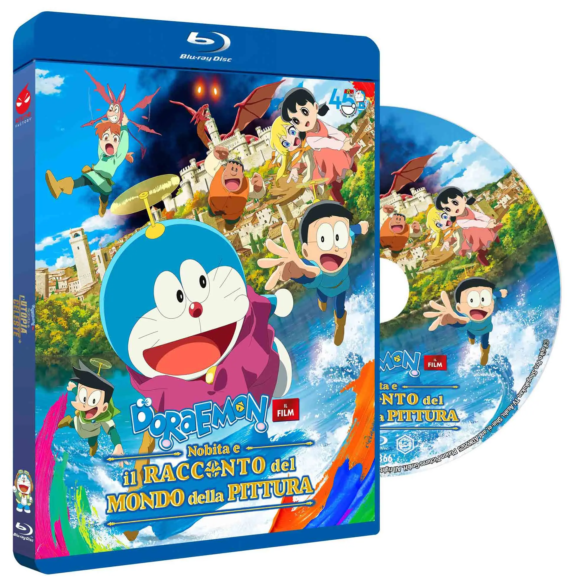 Doraemon - Il Film: Nobita e il Racconto del Mondo della Pittura - Blu-ray (Blu-ray) Doraemon - Il Film: Nobita e il Racconto del Mondo della Pittura - Blu-ray (Blu-ray)